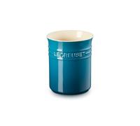 LE CREUSET Bote para espátulas de cerámica de gres, 1, 1 L, Deep Teal, 71501116420001