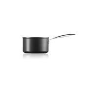 LE CREUSET Cazo sin tapa antiadherente endurecido de 18 cm, para todo tipo de placas y hornos, Negro, 51108180010002