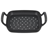 Le Creuset Cesta cuadrada de hierro fundido para barbacoa de exterior