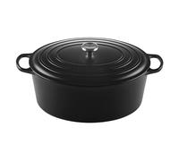 Le Creuset Cacerola oval Signature Hierro fundido 40 cm 13,9 L Inducción Negro mate