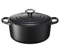Cacerola Redondo 24 cm Le Creuset Signature Hierro fundido 21177240000430 Negro Mate
