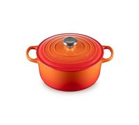 Cacerola Redondo 24 cm Le Creuset Signature Hierro fundido 21177240902430 Volcánico