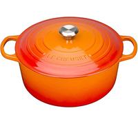 Le Creuset Cocotte redonda de hierro fundido, 26 cm, 5, 3 L, Todas Las Fuentes de Calor incluso inducción, Volcanico, 21177260902430