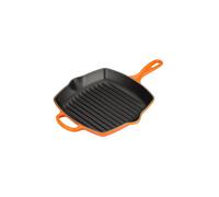 LE CREUSET Grillpfanne cuadrada 26x26cm SIGNATURE Ofenrot naranja