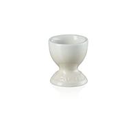 LE CREUSET Huevera de cerámica de gres, 9 g, 5.3 x 5.3 x 5.9 cm, Beige Merengue
