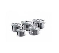 Le Creuset Batería de cocina Conjunto 5 piezas acero inoxidable 96209400001000