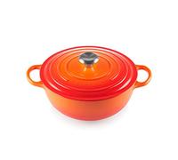Le Creuset Cacerola redonda Signature de hierro fundido 26 cm 4,1 L Volcánico