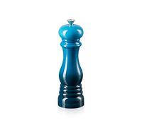 Le Creuset Molinillo de Sal, Plástico ABS, 6.2 x 6.2 x 20.8 cm, Mecanismo de Cerámica, Deep Teal, 96002000642000