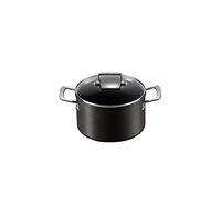 Le Creuset Olla 20 cm 3,8 l 51102200010502 Aluminio antiadherente con tapa apta para inducción Negro