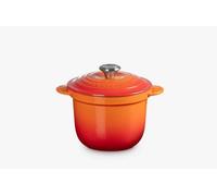 Le Creuset Arrocera 41110180900460 Hierro fundido 18 cm con inserto de gres y perilla SS Volcánico