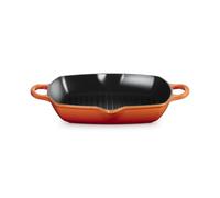 Le Creuset Parrilla cuadrada Signature 20200300900422 30 cm hierro fundido Volcánico