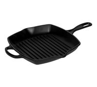 Le Creuset Parrilla Cuadrada de Hierro Fundido 26 cm Negro Satinado