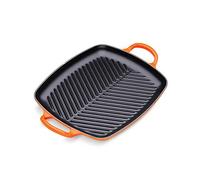 Le Creuset Parrilla rectangular Signature 30 cm de hierro fundido Volcánico