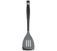 Le Creuset Revolution - Espátula ranurada bimaterial, 13.5 x 2.5 pulgadas, ostra