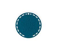 Le Creuset Salvamanteles French, Silicona, Resistente al Calor hasta 250 Grados Celsius, diámetro 20 cm, Deep Teal, 42401206420000