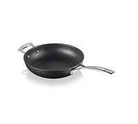 Le Creuset Sartén 51101260010202 – Aluminio antiadherente 26 cm, apta para inducción, Negro
