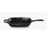 Le Creuset Parrilla redonda Signature 26 cm hierro fundido esmaltado con mango auxiliar negro mate