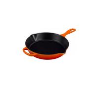 LE CREUSET Sartén honda para servir Signature 26cm 2l (Rojo Horno) naranja