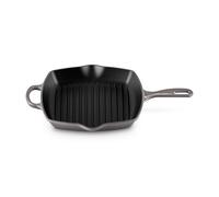 Le Creuset Parrilla rectangular Signature de hierro fundido 26 cm Flint