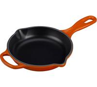 Le Creuset Sartén skillet redonda de hierro fundido, diámetro 16 cm, Volcanico, 20182160900422