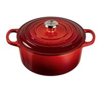 Le Creuset Signature Asador redondo 22 cm Rojo cereza