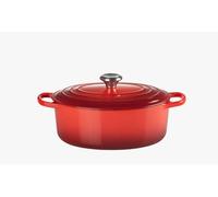 Le Creuset Cacerola oval Signature 27 cm Hierro fundido 4,1 L Cereza