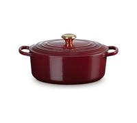 Le Creuset Signature Roaster oval 29cm rhone Rojo