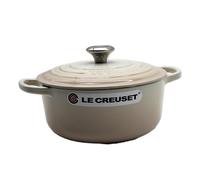 Le Creuset Cocotte Signature de hierro fundido 20 cm 2,4 L compatible con inducción Merengue