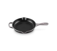 Le Creuset Skillet Evolution de hierro fundido, Redonda, Ø 23 cm, Para todas las fuentes de calor, incl. inducción, Gris Flint
