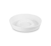 Le Creuset Stoneware Signature - Plato ovalado para patatas fritas y salsas, 13 pulgadas, color blanco