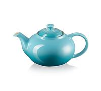Le Creuset Tetera Classic de cerámica de gres, 1, 3 litros, para 3-4 tazas, Caribe, 70702131700000