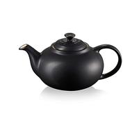 Le Creuset Tetera Classic de cerámica de gres, 1, 3 litros, para 3-4 tazas, Negro Mate, 80702130000003