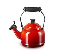Le Creuset Tetera Demi, Acero esmaltado, 1.1 L, Cereza, 92000900060000