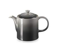 Le Creuset Tetera Grand de cerámica de gres, 1, 3 litros, para 4 tazas, Flint, 80703134440003
