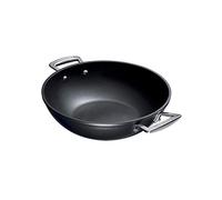 Le Creuset Wok 51105320010502 32 cm aluminio antiadherente Negro