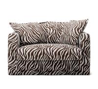 Le Grand Air Love Seat Sillón Zebra/Marrón/Blanco