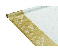 LE NAPPAGE ARTS DE LA TABLE Mantel Rollo de Papel Damasco 1,18 x 6 m Merry Christmas