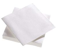 Le Nappage - Servilletas Airlaid Color Blanco - Servilletas de Papel Certificado FSC® - Biodegradables y Compostables - Tamaño 40 x 40 cm 3 pliegues - Set de 25 Servilletas Blancas