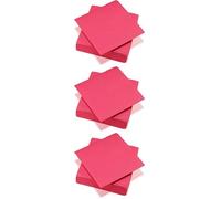 Le Nappage - Toallas de papel Tex Touch - Color Fucsia - Toallas certificadas FSC® - Reciclables y Biodegradables - Set de 40 Servilletas de Mesa Fucsia Pink Large Format 38 x 38 cm (Paquete de 3)