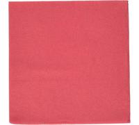 Le Nappage - Toallas de Papel Tex Touch - Color Rojo - Toallas Certificadas FSC® - Reciclables y Biodegradables - Set de 50 Servilletas de Mesa Color Rojo 24 x 24 cm (Paquete de 5)