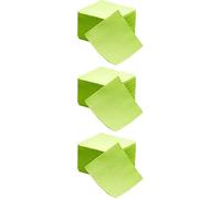 Le Nappage - Toallas de Papel Tex Touch - Color Verde Anís - Toallas Certificadas FSC® - Reciclables y Biodegradables - set de 50 Servilletas de Mesa Color Verde Anís 24 x 24 cm (Paquete de 3)