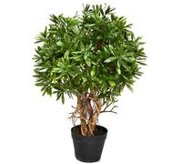Leaf Árbol Artificial Retardante, 45 cm, Mini topiario Resistente al Fuego, 45 cm
