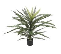 Leaf Árbol Artificial Retardante, 75 cm, Helecho Boston Resistente al Fuego, 75 cm