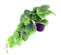 Leaf Design UK - Planta de follaje Artificial Realista, 35 cm, Color Verde