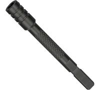 Leatherman Bit Driver Extender - Extensión Para Multiherramientas Leatherman con Soporte de Puntas Grande - Para Puntas Planas y Estándar de 6,35 mm" - Negro
