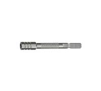 Leatherman Bit Driver Extender, Plata | Extensión Para Multiherramientas Leatherman con Soporte de Puntas Grande, Para Puntas Planas y Estándar de 6,35 mm"