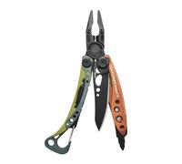 Leatherman Skeletool CX, Acero Inoxidable, Made in USA, Aurora | Multiherramienta 7 en 1 Para Camping y Supervivencia
