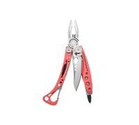 Leatherman Skeletool CX, Acero Inoxidable, Made in USA, Guayaba | Multiherramienta 7 en 1 Para Camping y Supervivencia