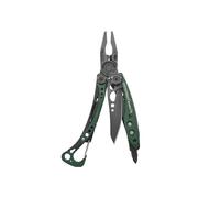 Leatherman Skeletool CX, Acero Inoxidable, Made in USA, Verde Oscuro | Multiherramienta 7 en 1 Para Camping y Supervivencia