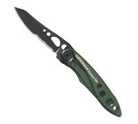 Leatherman Skeletool KBx - Navaja Combinada con Abrebotellas Incorporado, Acero Inoxidable 420HC, OD Verde